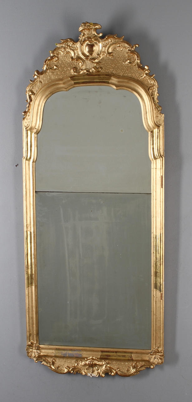 SPEGEL, rokoko, sannolikt stockholmsarbete, 1700-tal.