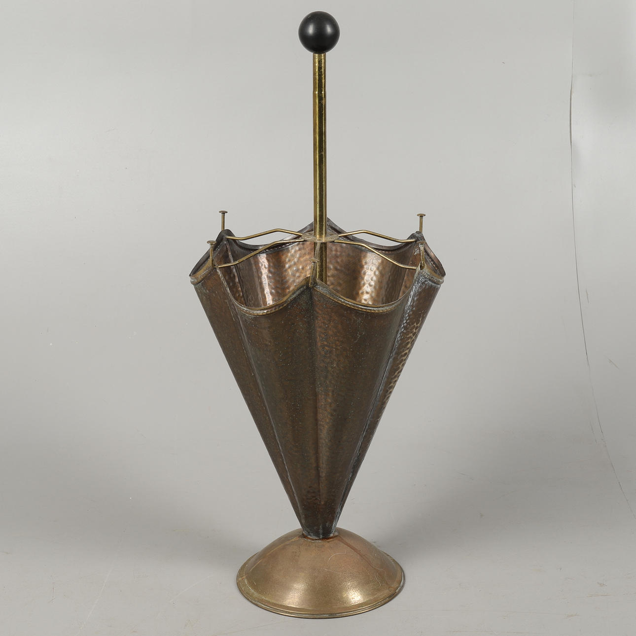 ET VINTAGE PARAPLY/STIKSTAND.