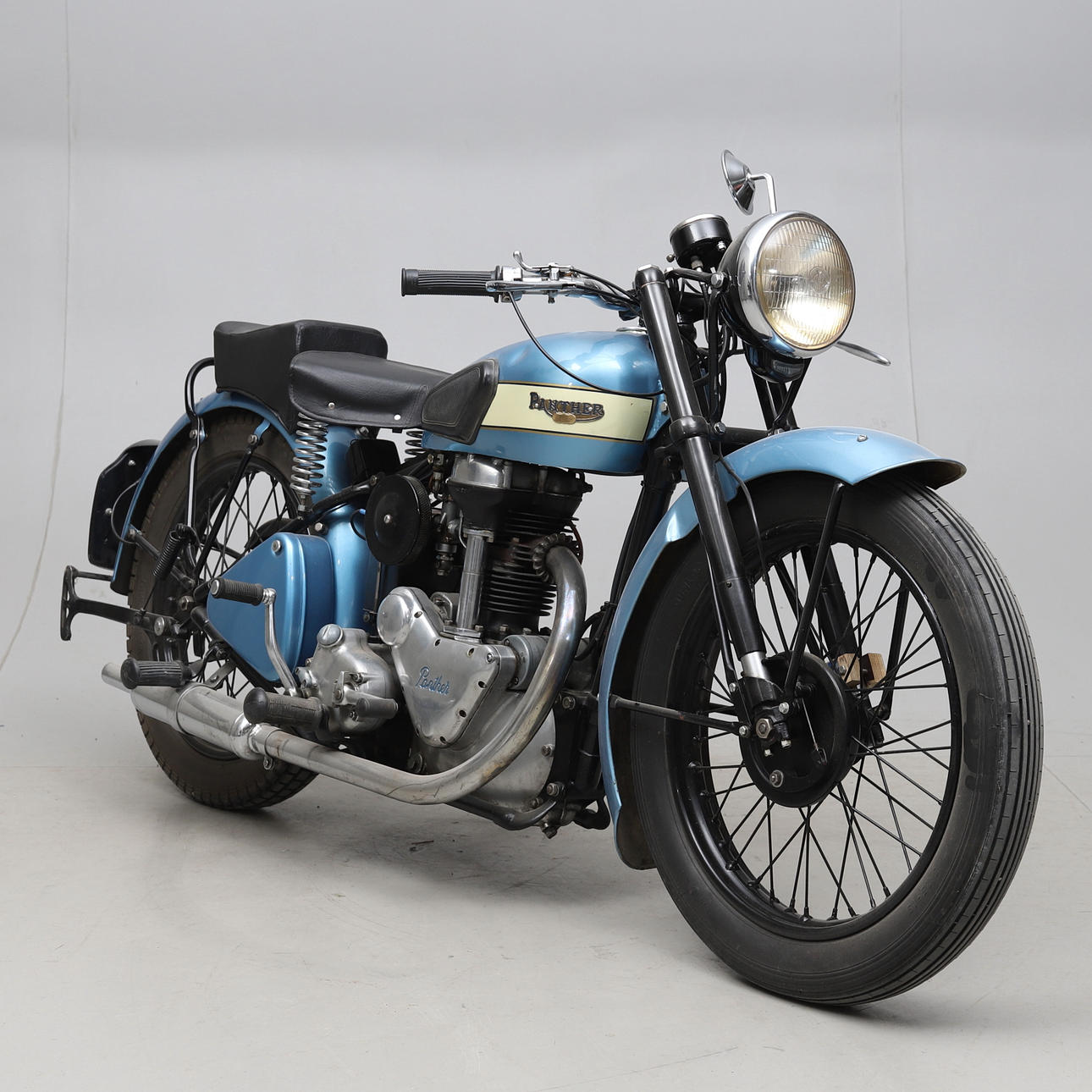 MOTORCYKEL, Panther 75, 1952.