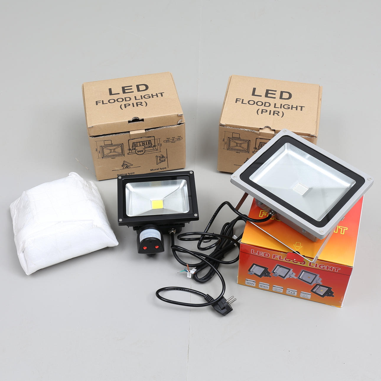 ARBETSSTRÅLKASTARE, LED, 4 st.