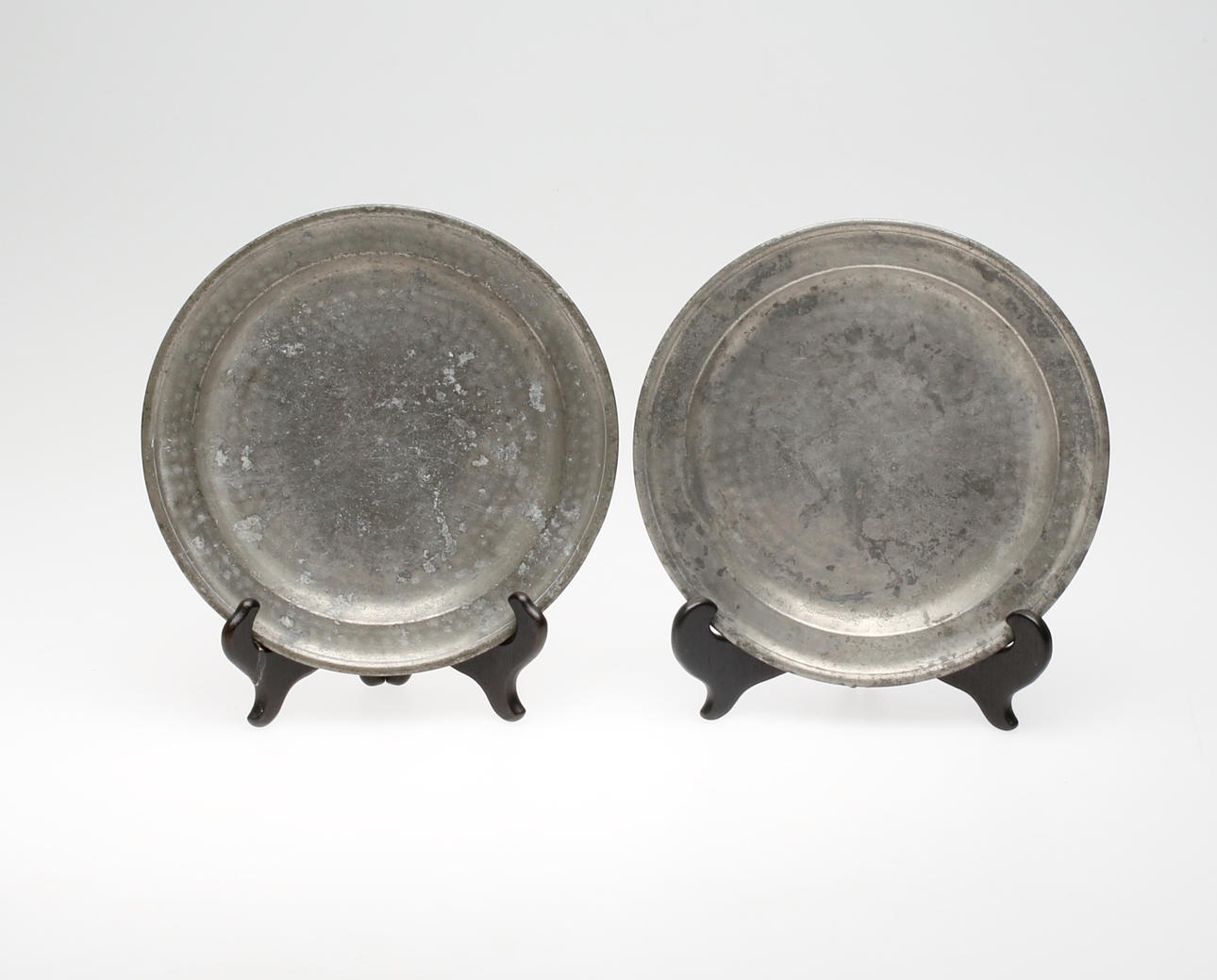 BENGT STÅHLSTRÖM. Tennfat, 1 par, Kalmar, 1760.