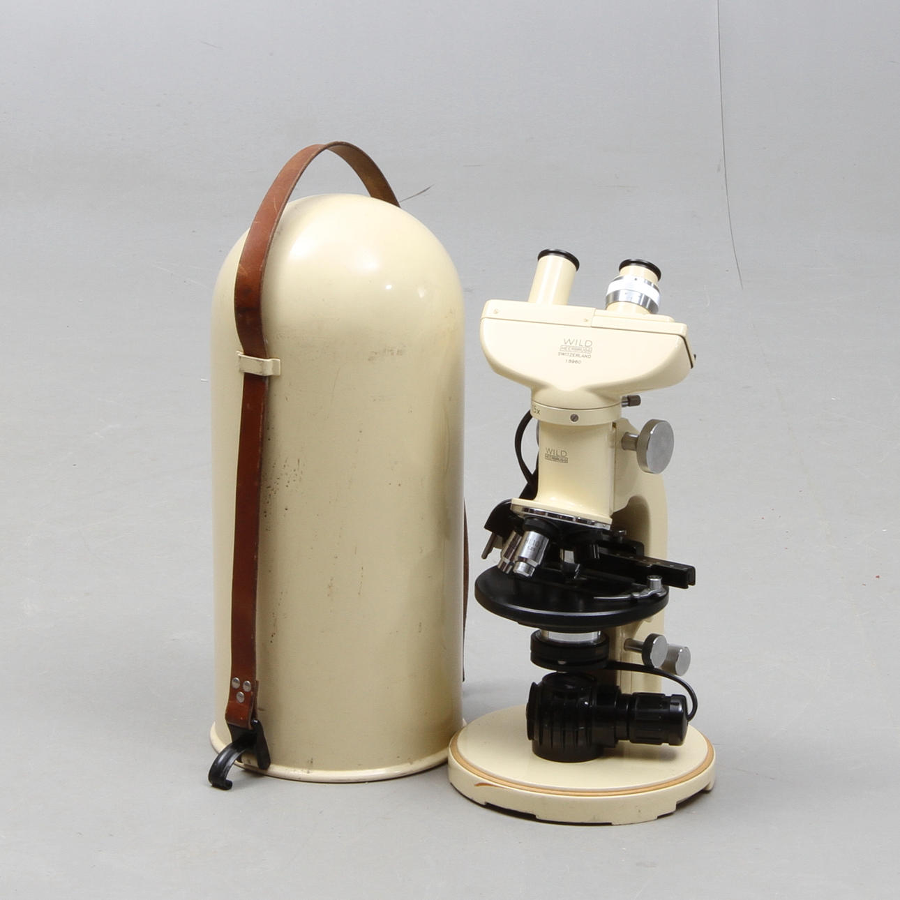 MIKROSKOP, Wild, Heerbrugg, Schweiz, omkring 1900-talets mitt.