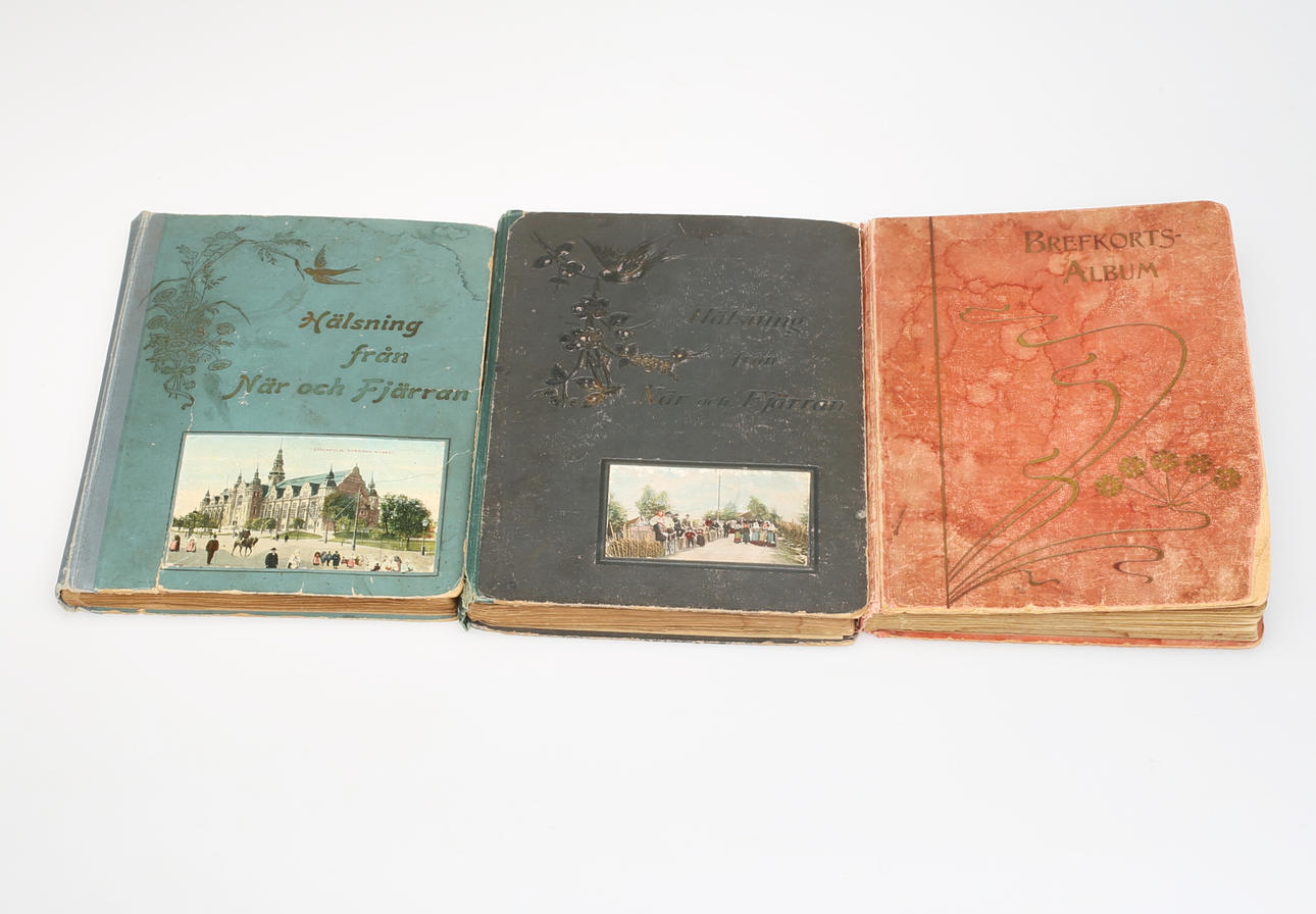 VYKORT Samling, 1900 - 1950 tal. 260 stycken kort.