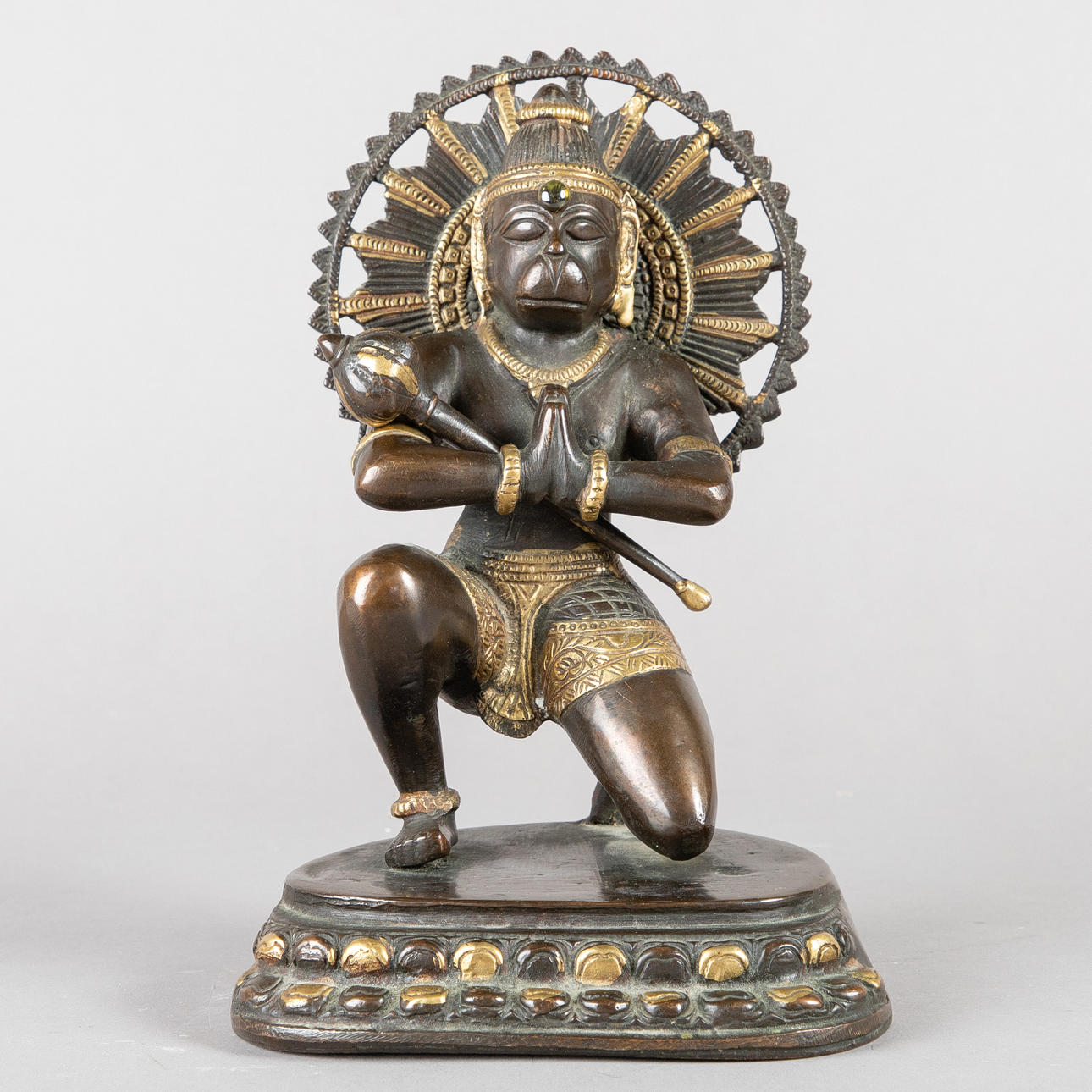 Affengott Hanuman mit Gada, 20. Jh.