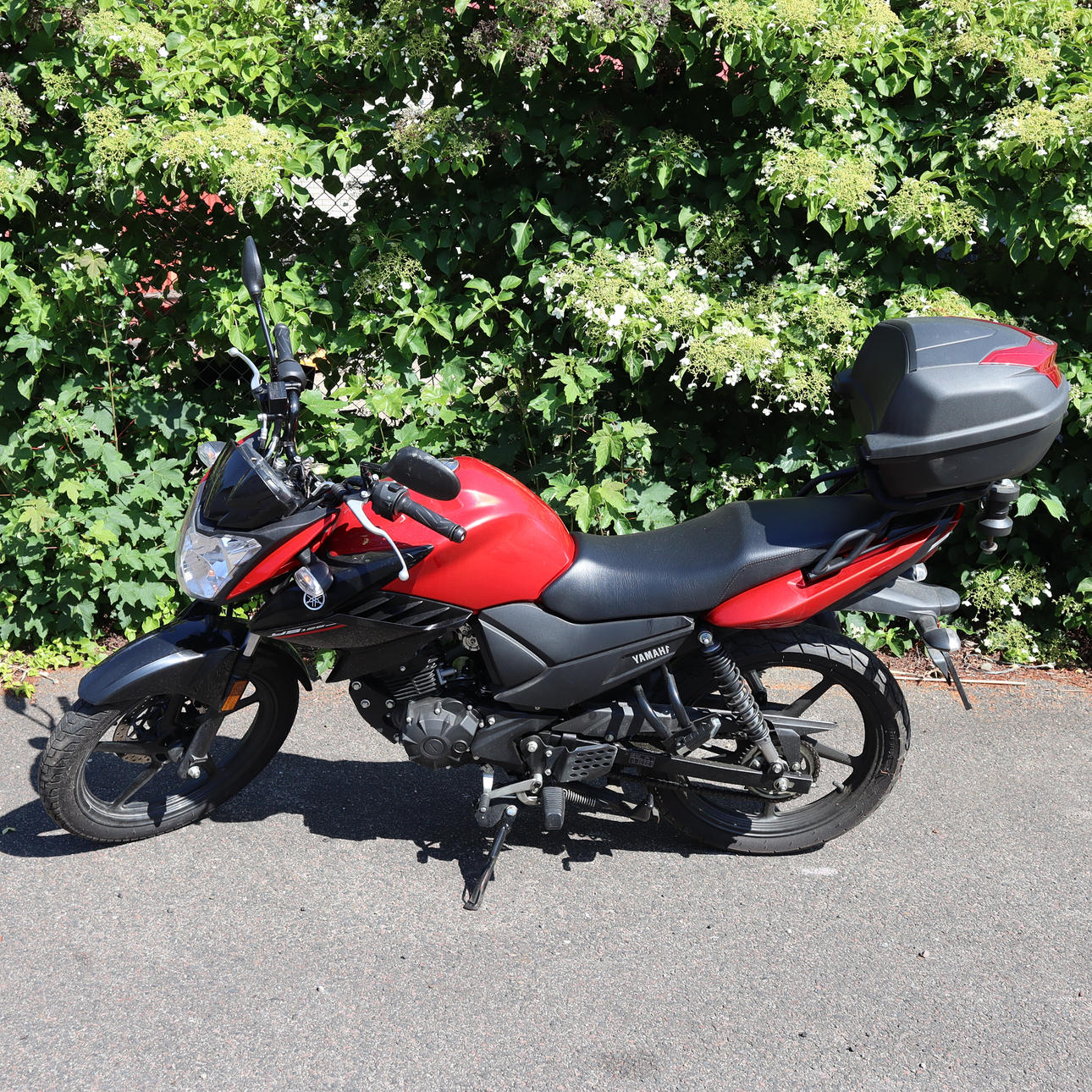 MOTORCYCLE Yamaha YS125 in 2018.