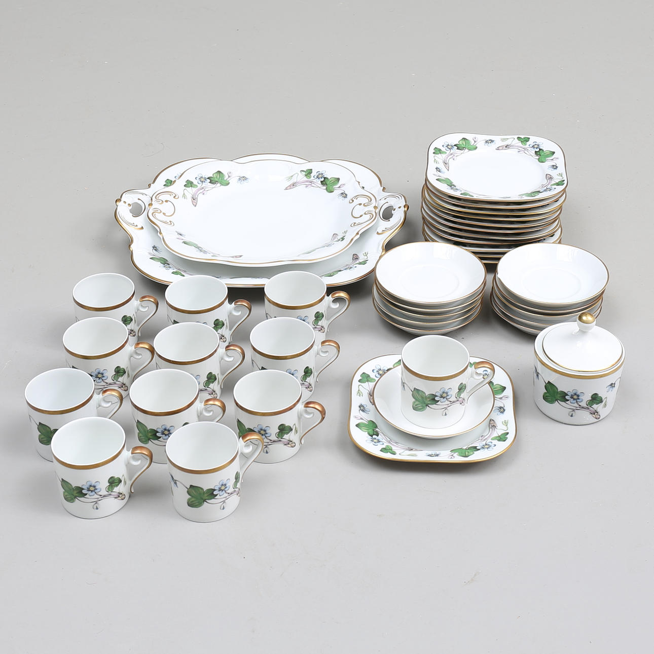 KAFFESERVIS, 38 delar, Hackefors.