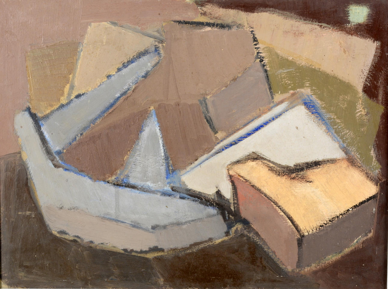 FRED ANDERSSON. Olja på pannå.