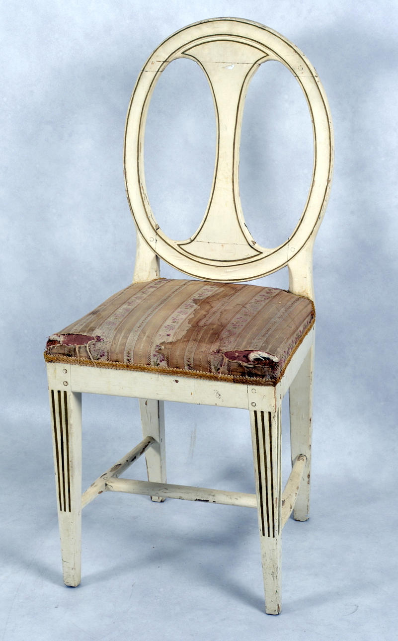 STOL, gustavianskt provinsarbete,1800-tal.