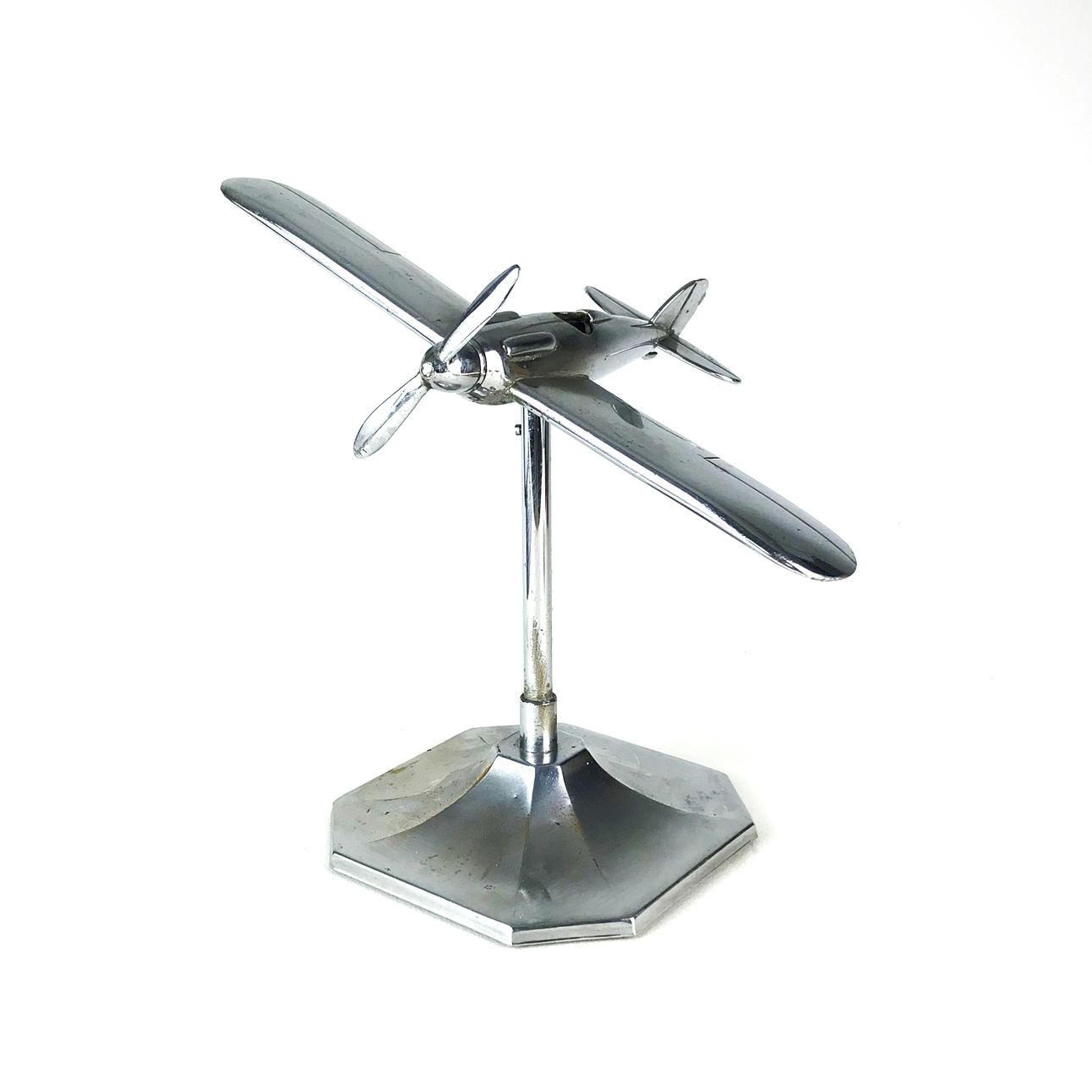 1940'S CHROMIUM PLATED SPITFIRE.