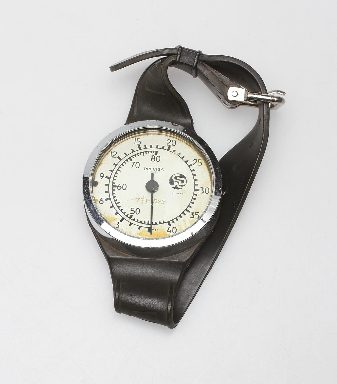 DJUPMÄTARE, Precisa 4 jewels, Schweiz.