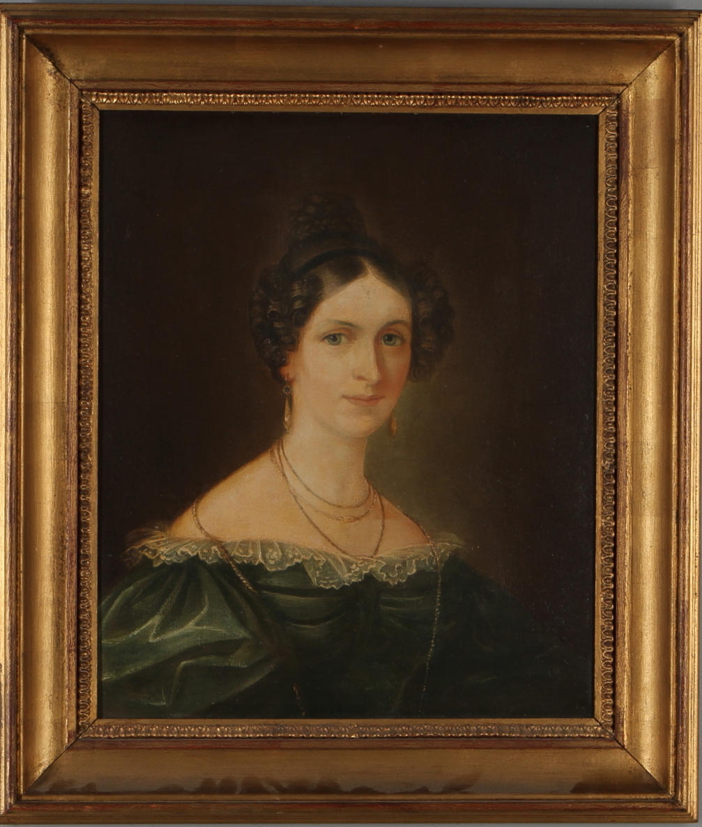 OIDENTIFIERAD KONSTNÄR. Enligt a tergo Beata Charlotta Åberg, kopia efter original i Bankdirektör O Norbecks ägo, olja på duk, osignerad.