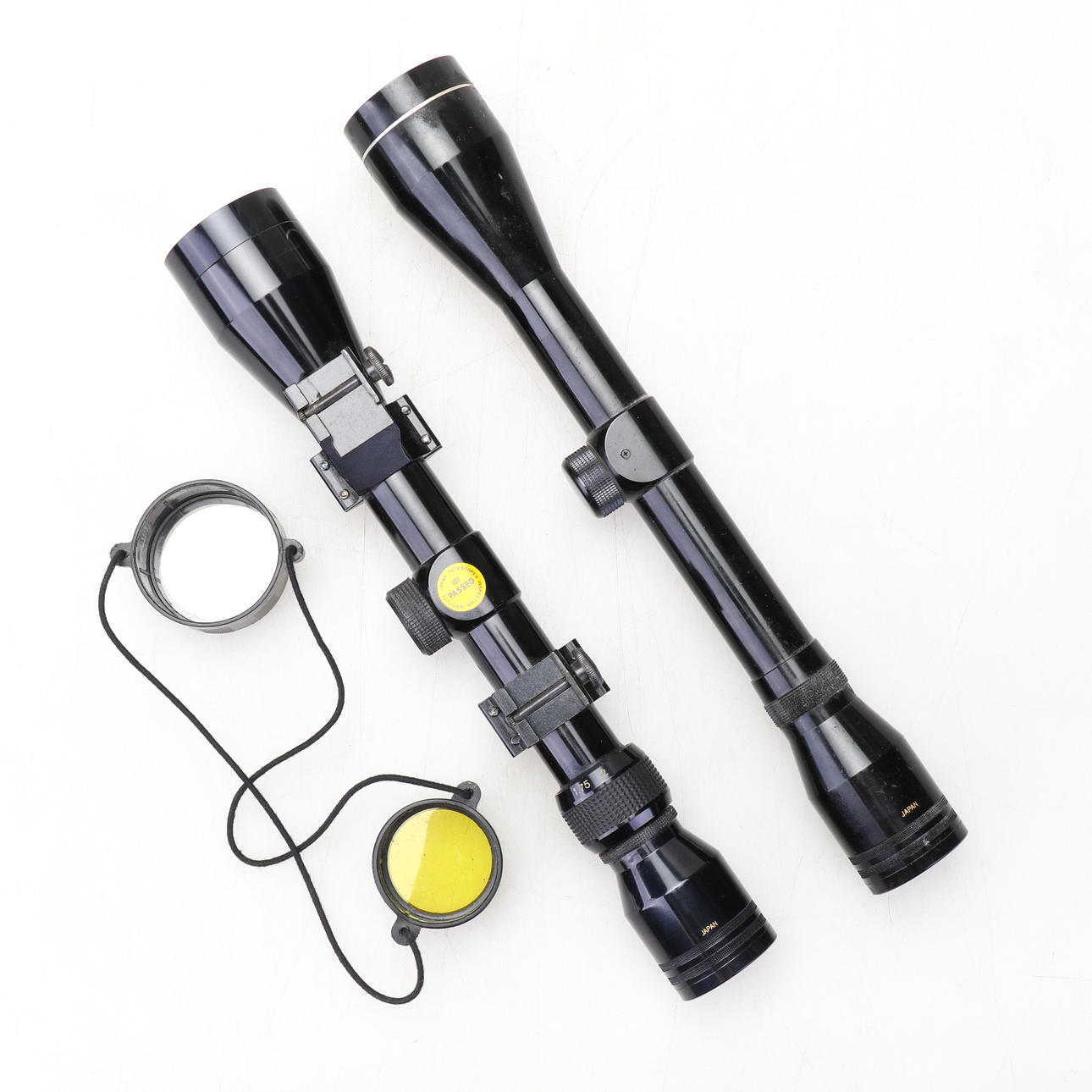 TWO binoculars, FOCUS SCOPE, Japan.