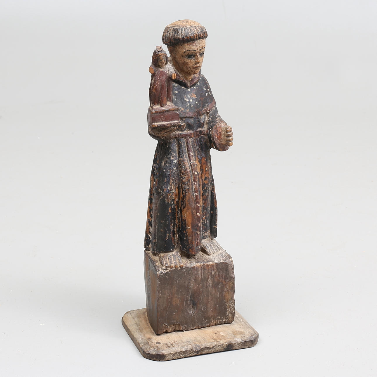 SKULPTUR, trä, Sydamerika, 1700-tal.