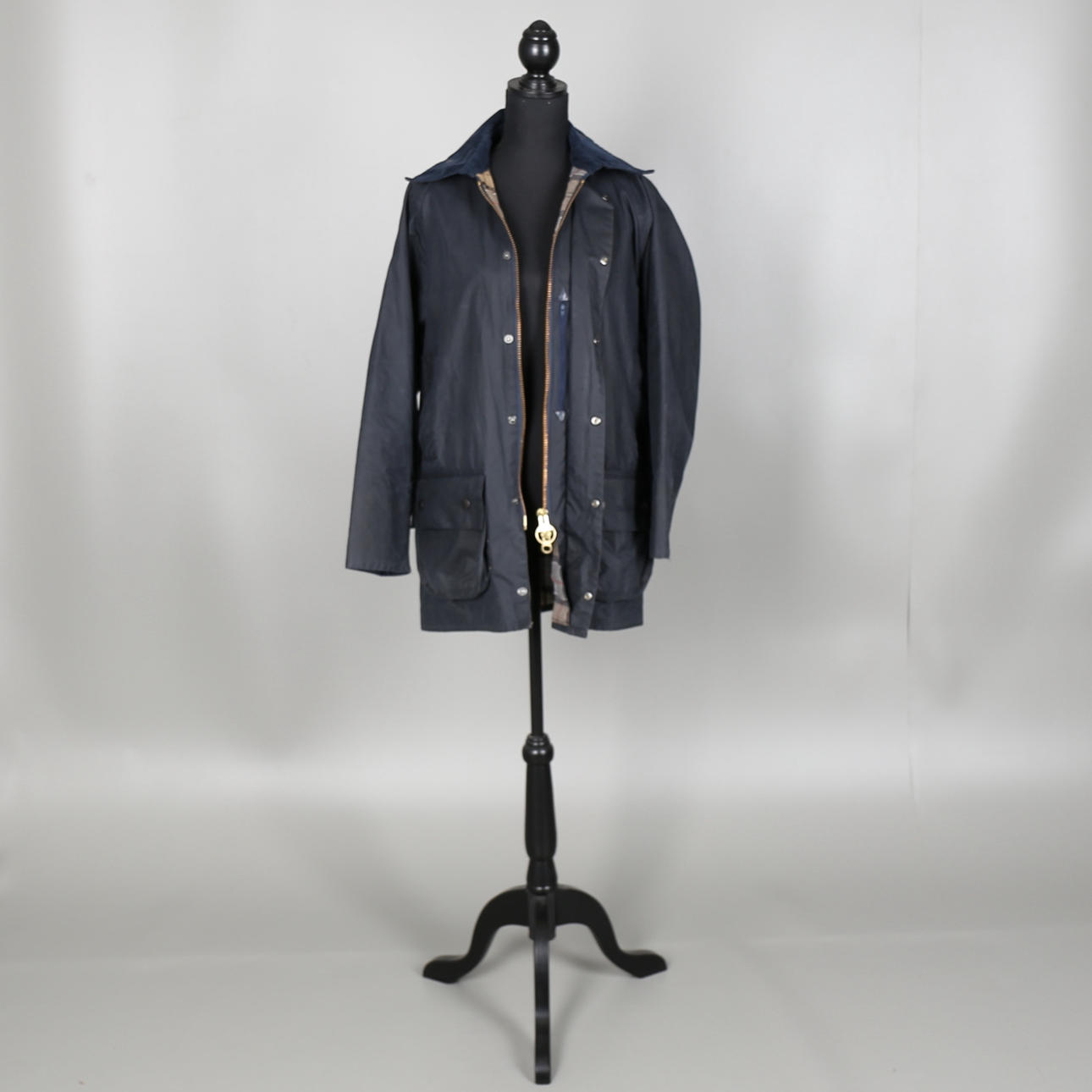 HERRJACKA, Barbour, Beaufort, Marinblå, Made in England.