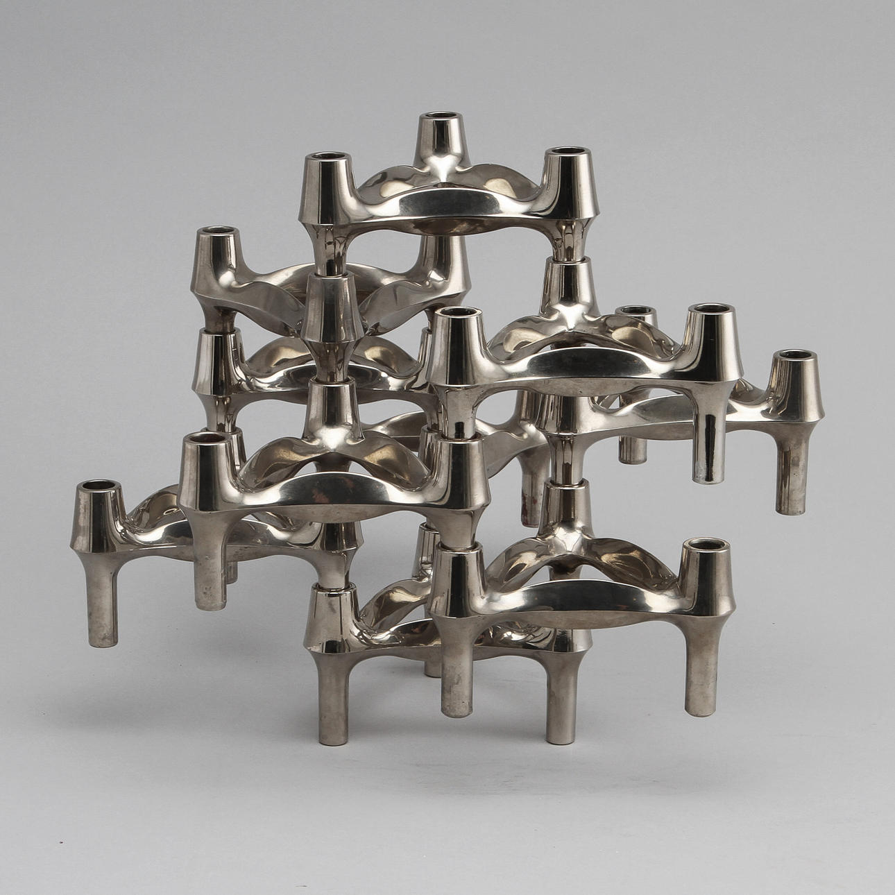 LJUSSTAKAR, 10 st, Ceasar Stoffi, Nagel.