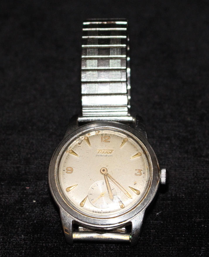 KLOCKA, Tissot "Jubeleum" 1953.