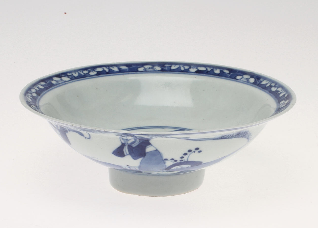 SKÅL, porslin, Kina, Qing-dynasti.