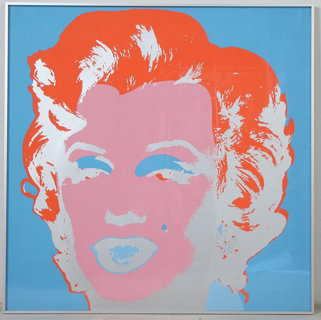 ANDY WARHOL. Nach. 'Marilyn Monroe', Druck.