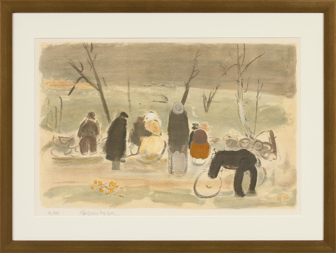 RAGNAR PERSON. Figurer, litografi, sign o num 20/40.