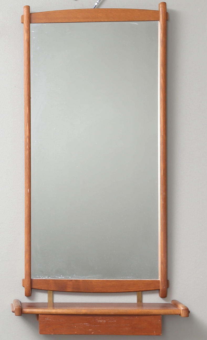 SPEGEL, märkt GT, Svensk möbelindusti, Hofmantorp, Småland, teak, 1950/60-tal.