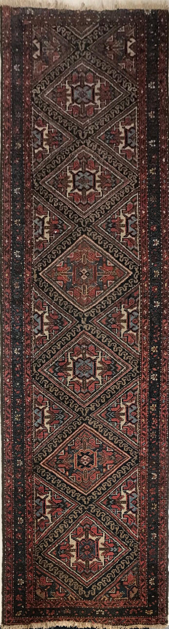 HANDVÄVD TURKISK ULL LÖPARE.