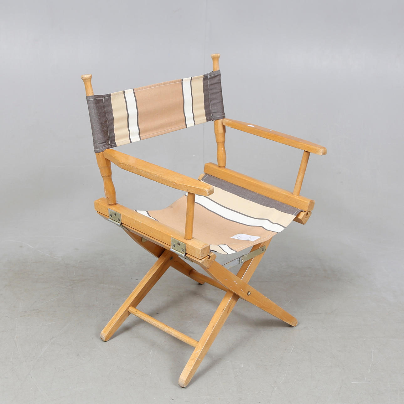 REGISSÖRSSTOL, canvas och trä, 1900-tak.