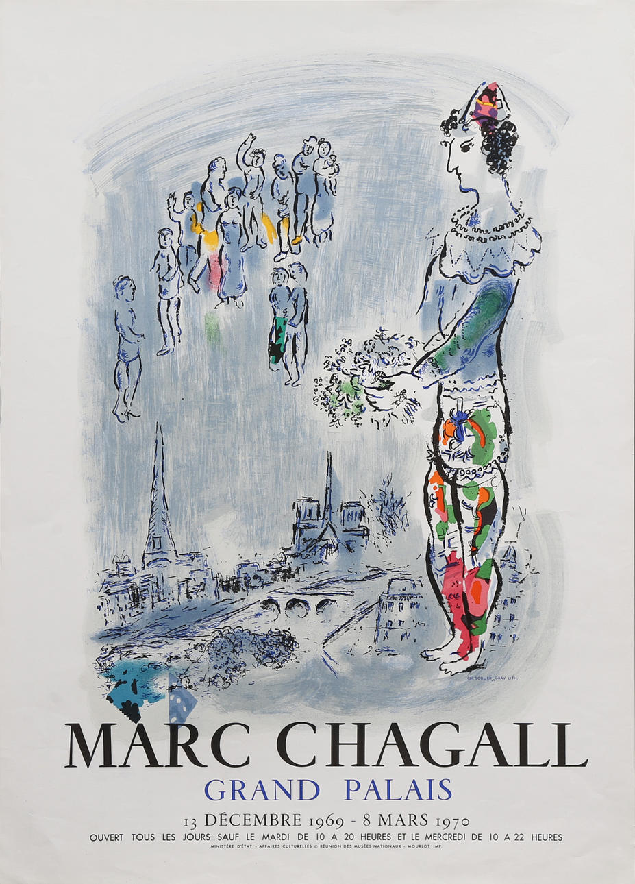 MARC CHAGALL. EFTER. ”Le Magicien de Paris”.