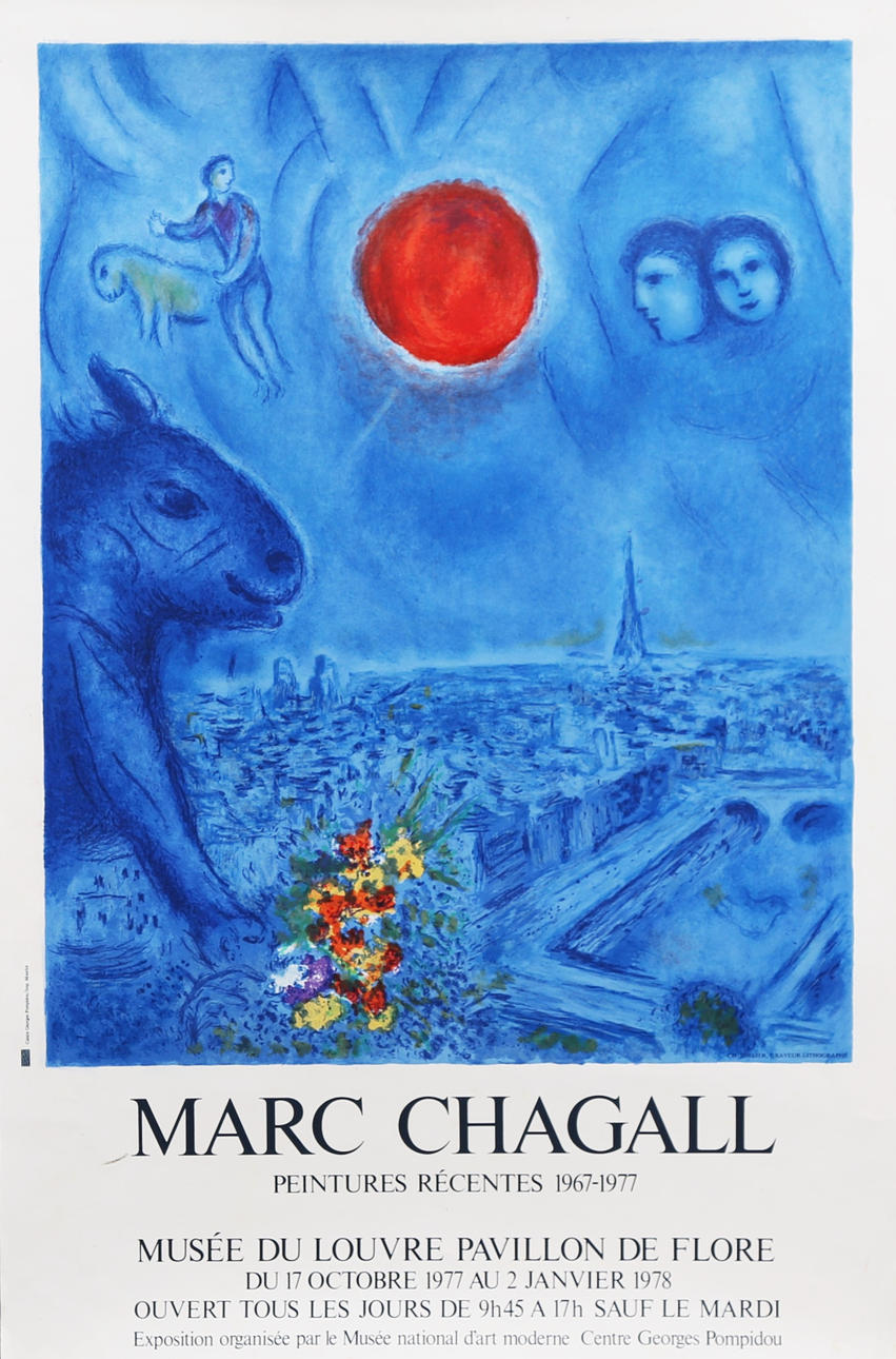 MARC CHAGALL. EFTER. "Seneste malerier 1967-1977".