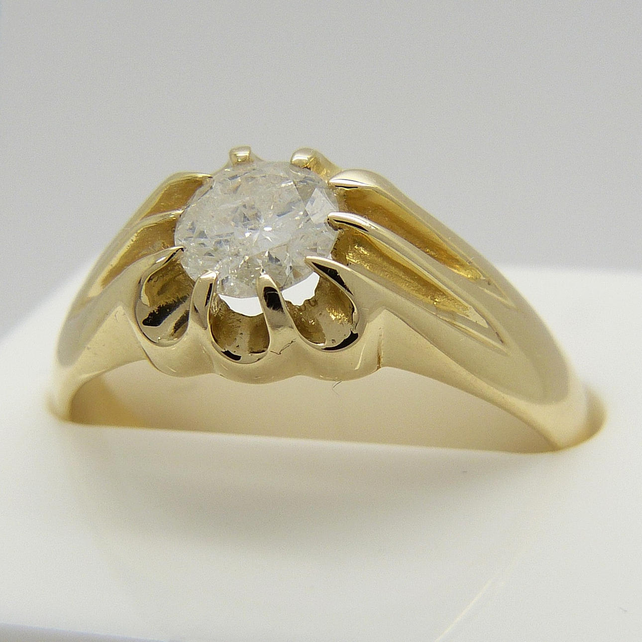 ANILLO DE DIAMANTE , estilo victoriano, 0.51ct.