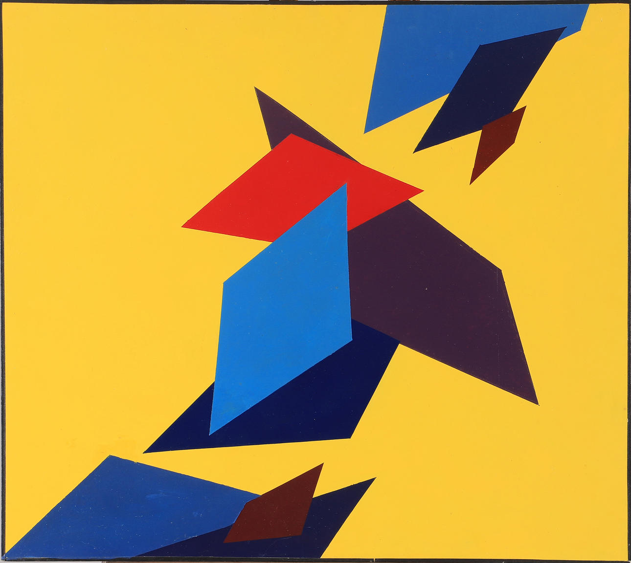 HARRY BOOSTRÖM. Oil on Board, signed and dated -85 on verso.