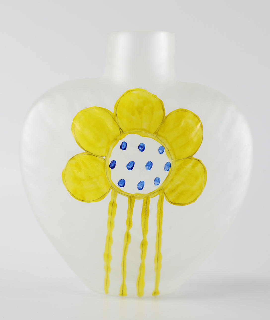 BIRGITTA WATZ. vase, glass, Lindshammar, 1900s. Glass - Art glass ...