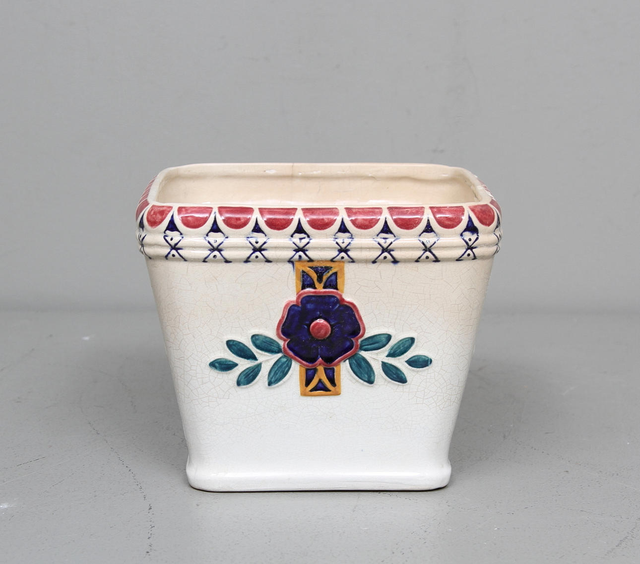 YTTERFODER, flintgods, dessin Alf Wallander, Rörstrand.