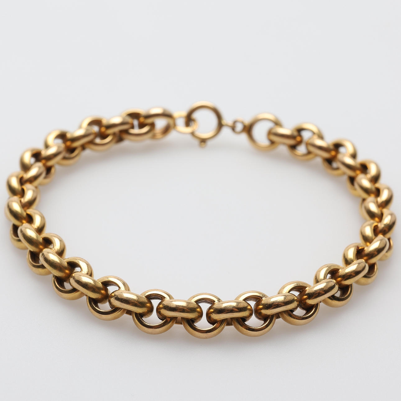 ARMBAND, 18k guld, ankarlänk.