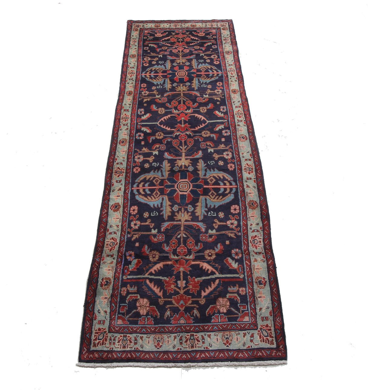 GALLERY CARPET, Persian Arak, 366 x 110 cm.