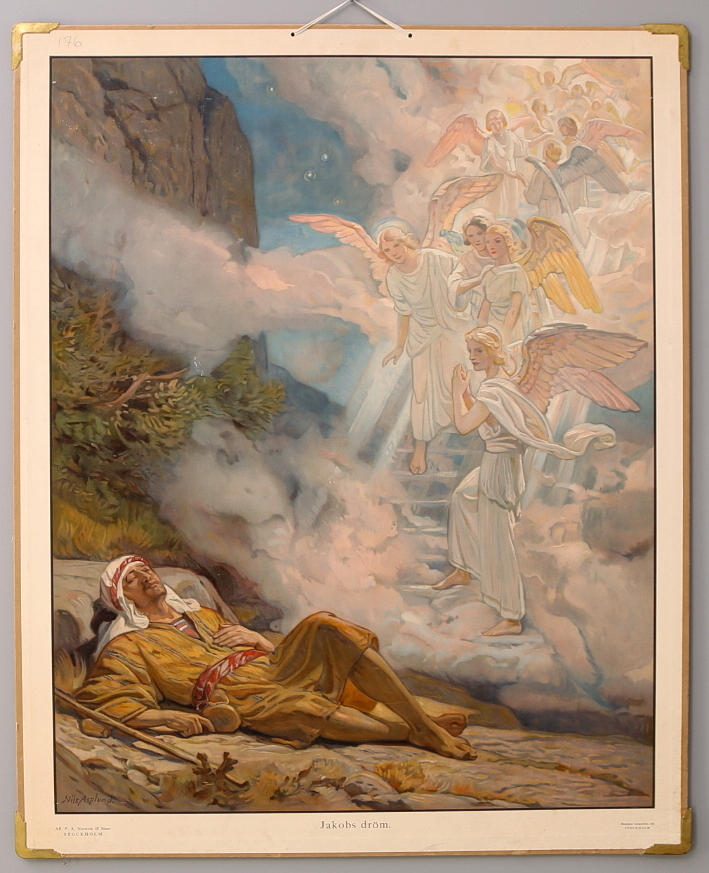SKOLPLANSCH, "Jakobs dröm" 1900-tal.
