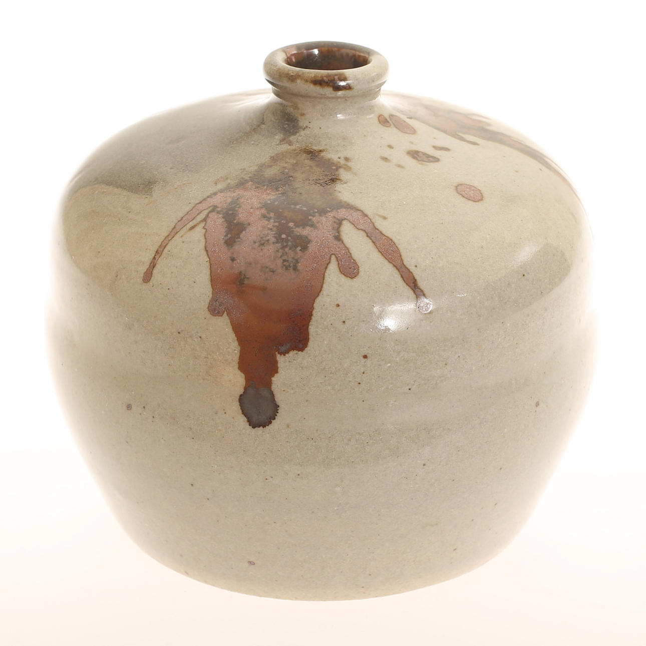 CLAES THELL. Vase, stoneware, own workshop, Höganäs.