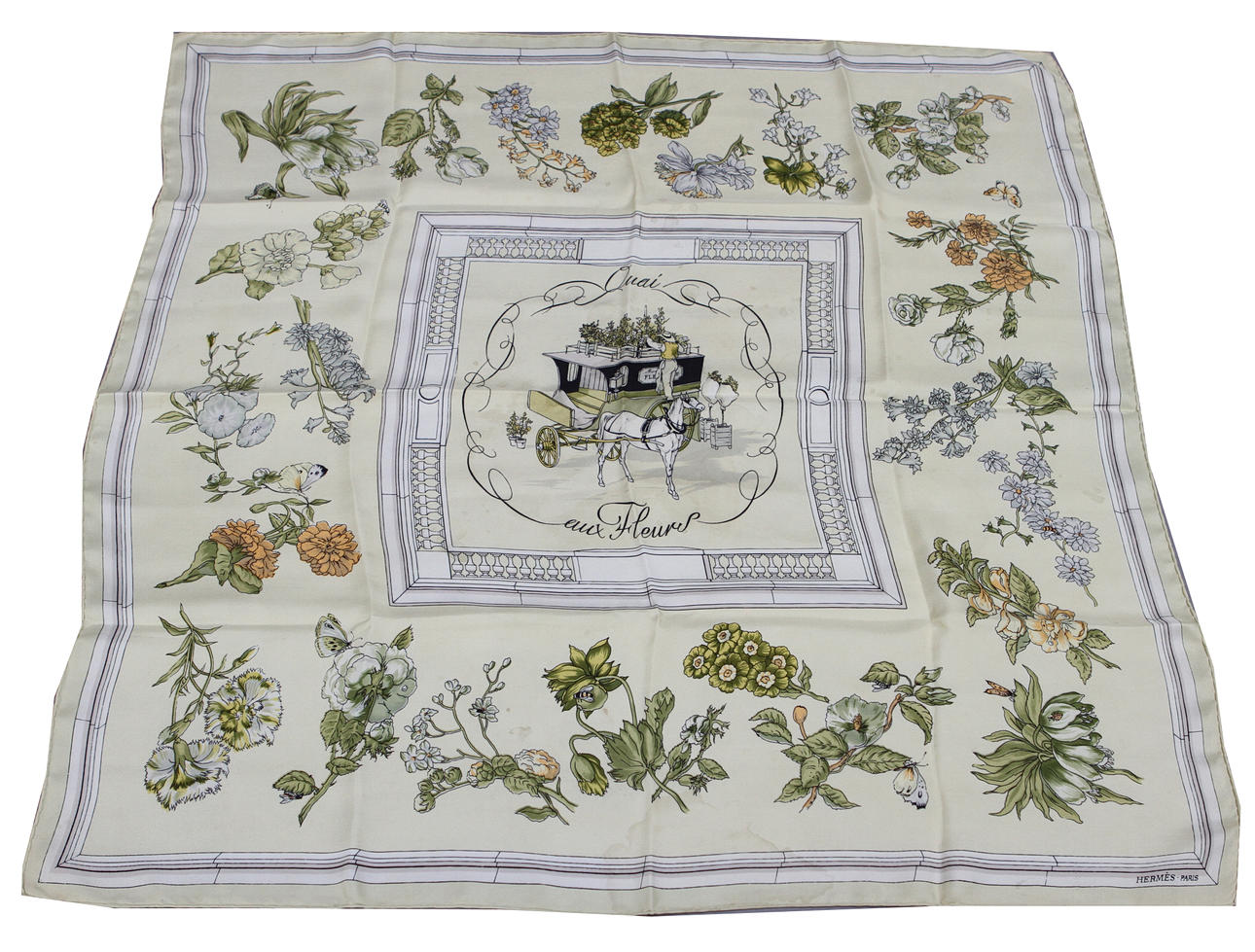 SCARF Hermès, "Quai aux Fleurs".