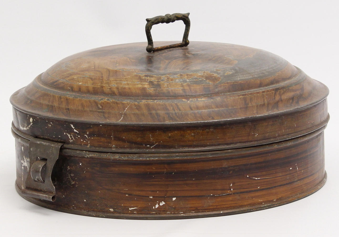 TÅRTBURK, plåt, vintage.