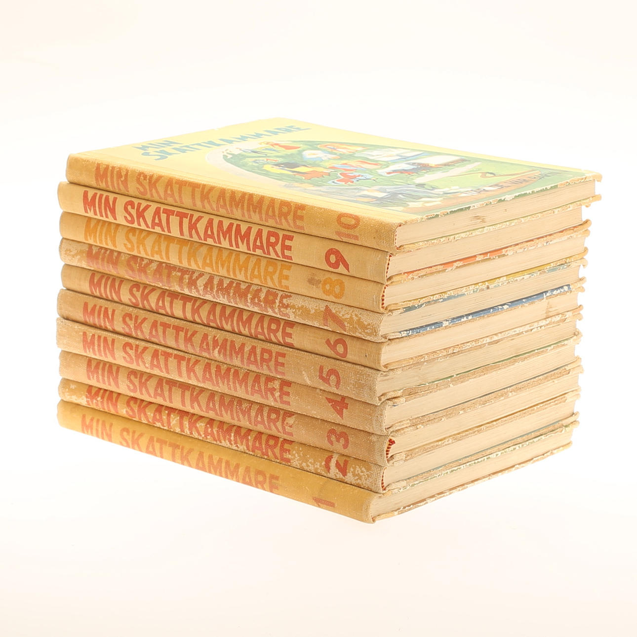 BÜCHER, 10 Stück, "Meine Schatzkammer".