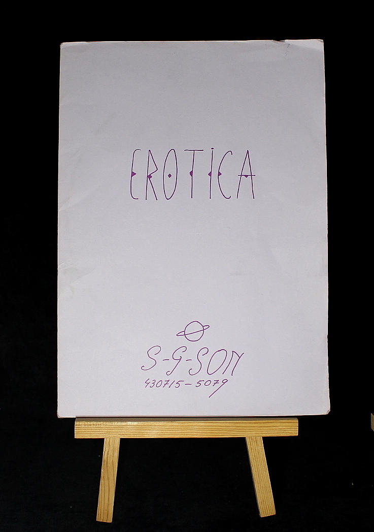 S-G-SON. Kunstmappe, 14 Drucke, Erotik.