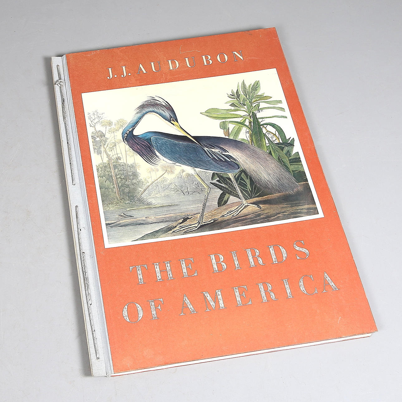 JOHN JAMES AUDUBON. Efter, "BIRDS OF AMERICA", R. Havell Edition, 22 st, litografiska tryck inbundna i bokform. 1900-tal.