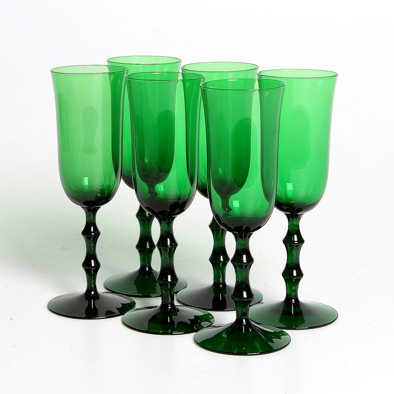 GLAS, 6 st, "Salut", Simon Gate, Orrefors.