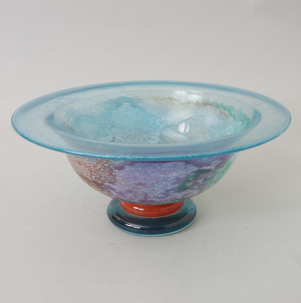 SKÅL, konstglas, Kjell Engman, osignerad.