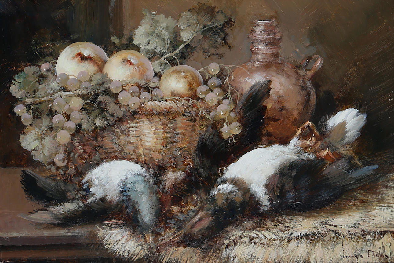 LUIGI ROCCA. Stilleben.