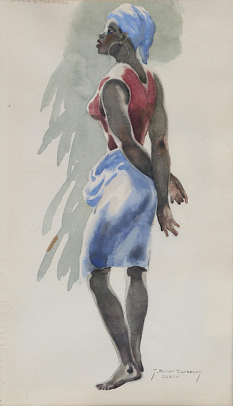 JOAN FERRER CARBONELL. "Gabonesa".