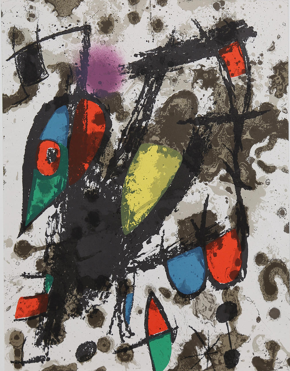 JOAN MIRÓ. EFTER. Utan titel.