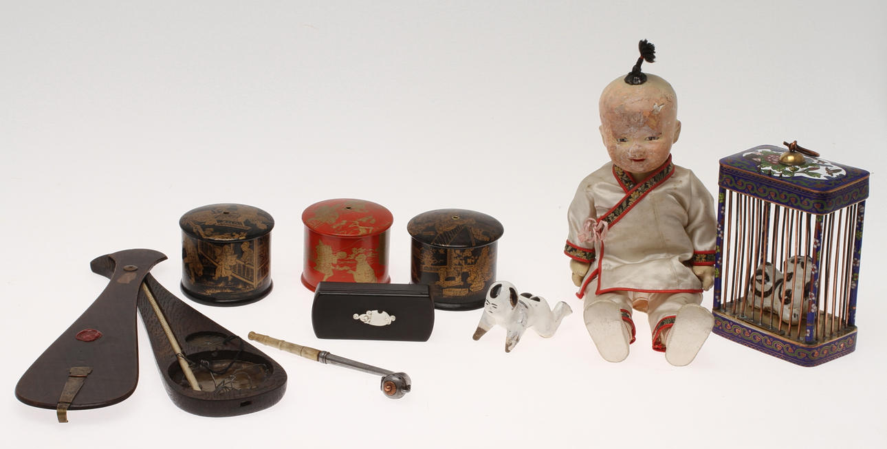 PARTI DIVERSE, 10 delar, Kina & Japan, 1900-tal.