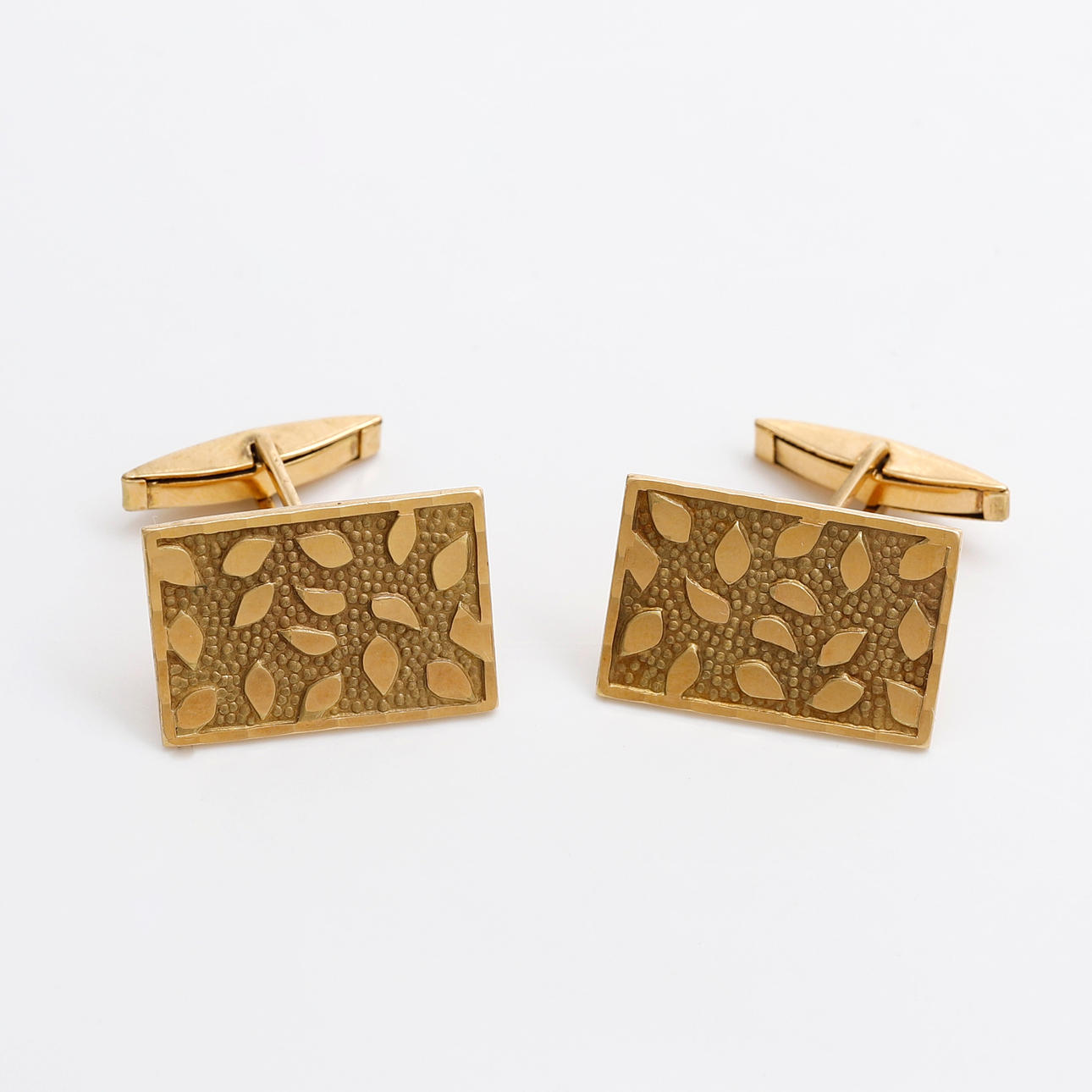 JOYERÍA BAGUÉS. Gemelos en oro.