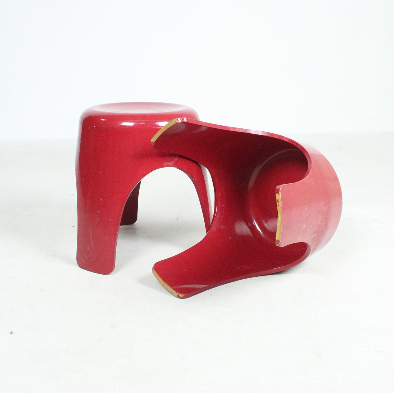 Par elefant fot stil avföring - RETOUR.