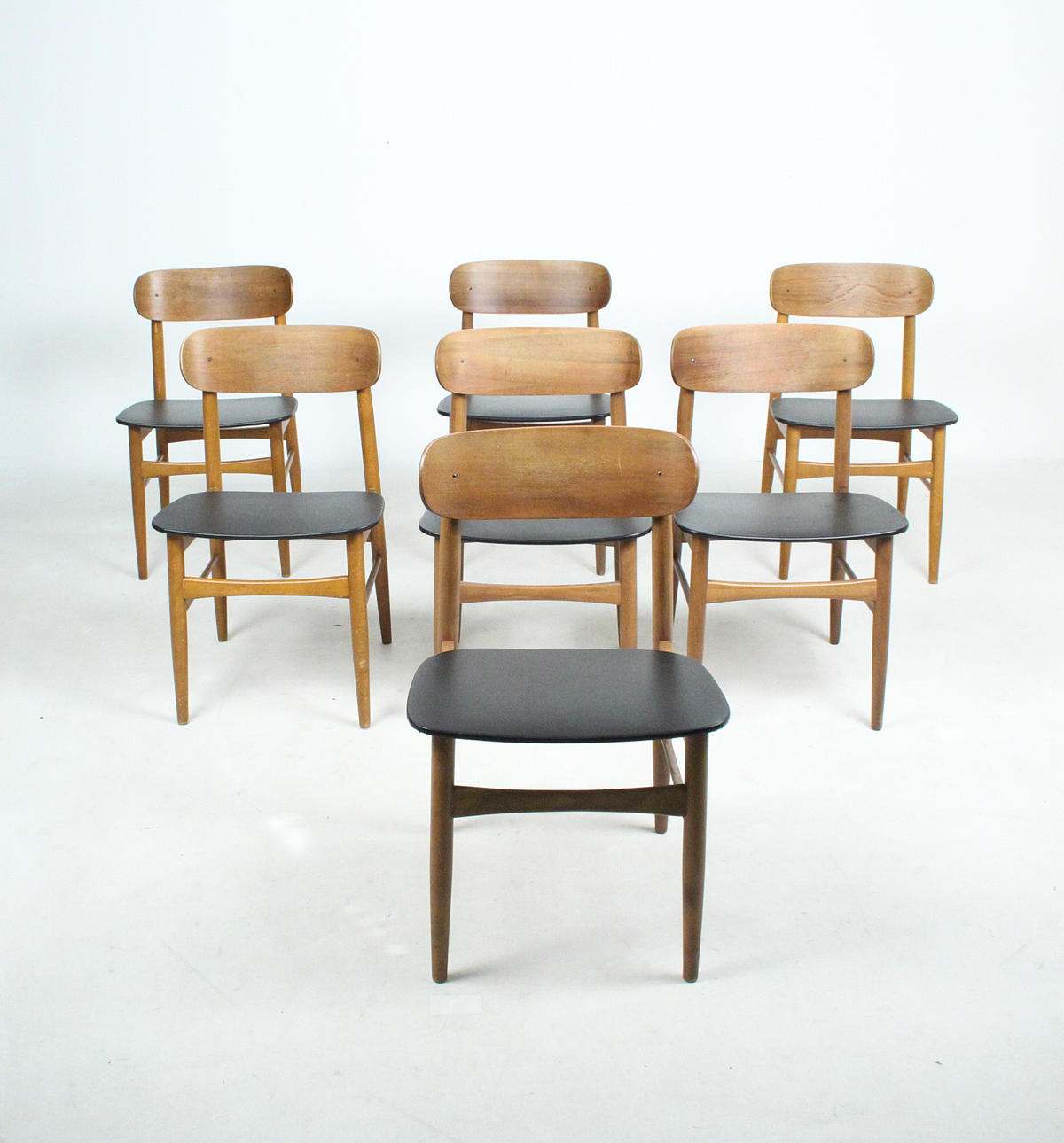 7 x 1960-talet matstolar.